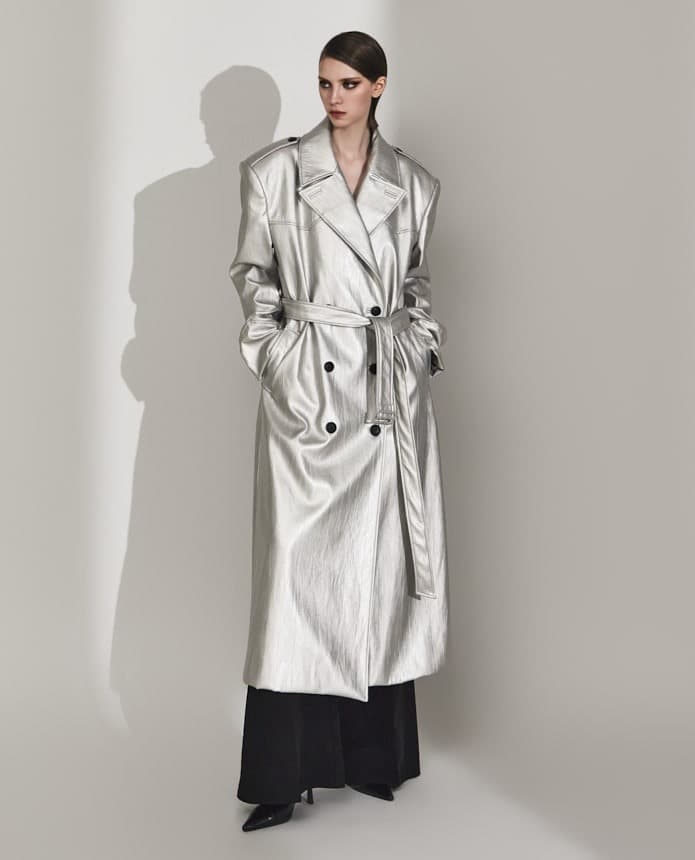 Polyurethane Belted Coat — vue 4