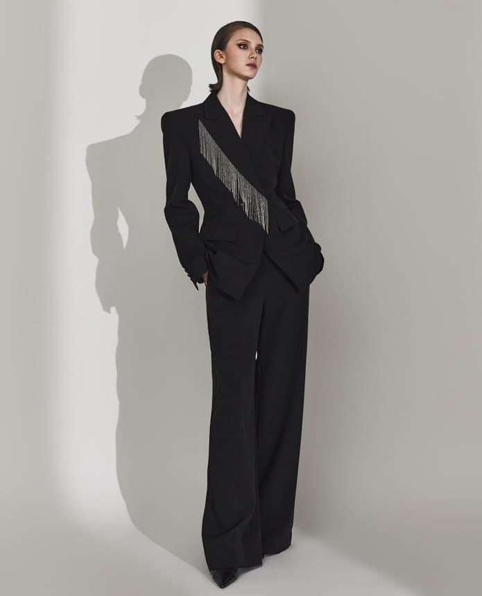 Polyester Tailored Jacket — KSH42O2JK012 — vue 5