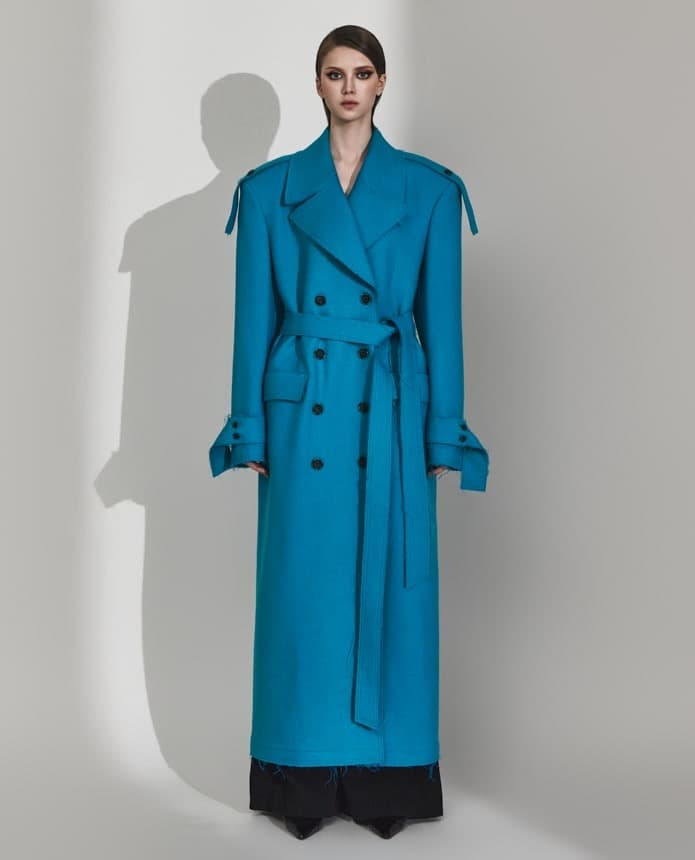 Wool Belted Coat — KSH42O2JK013 — vue 1