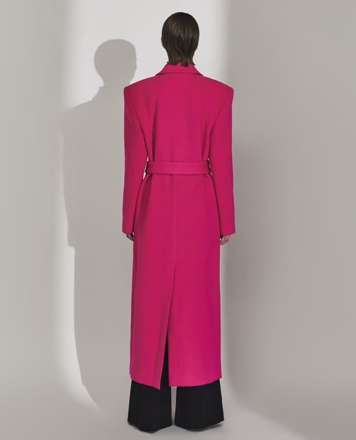Wool Belted Coat — KSH42O2JK016 — vue 3