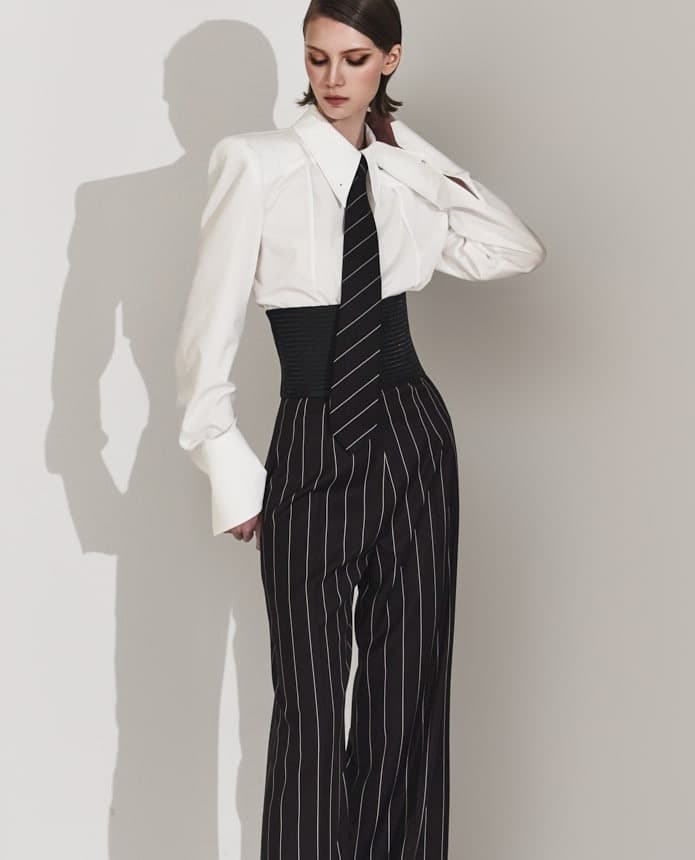 Polyester-Rayon Trousers — vue 4
