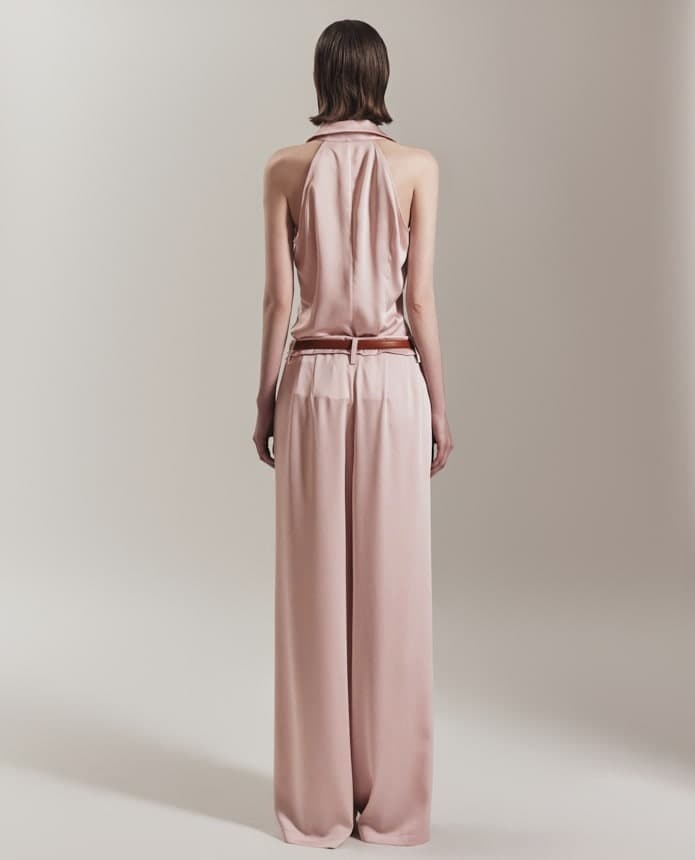 Polyester Trousers (Baby Pink) — vue 3