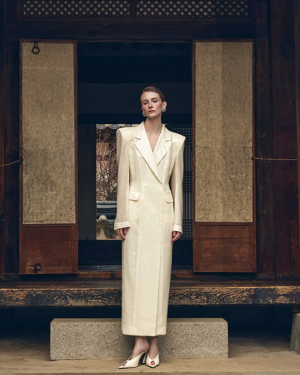 Manteau en polyester — vue 1