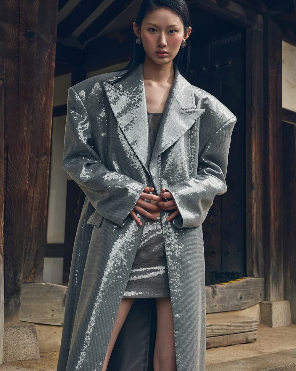 Manteau en polyester — vue 6
