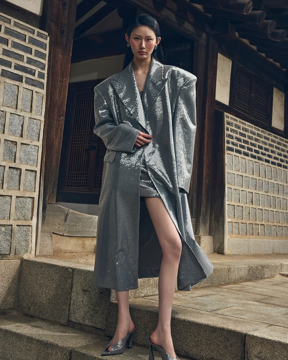 Manteau en polyester — vue 7