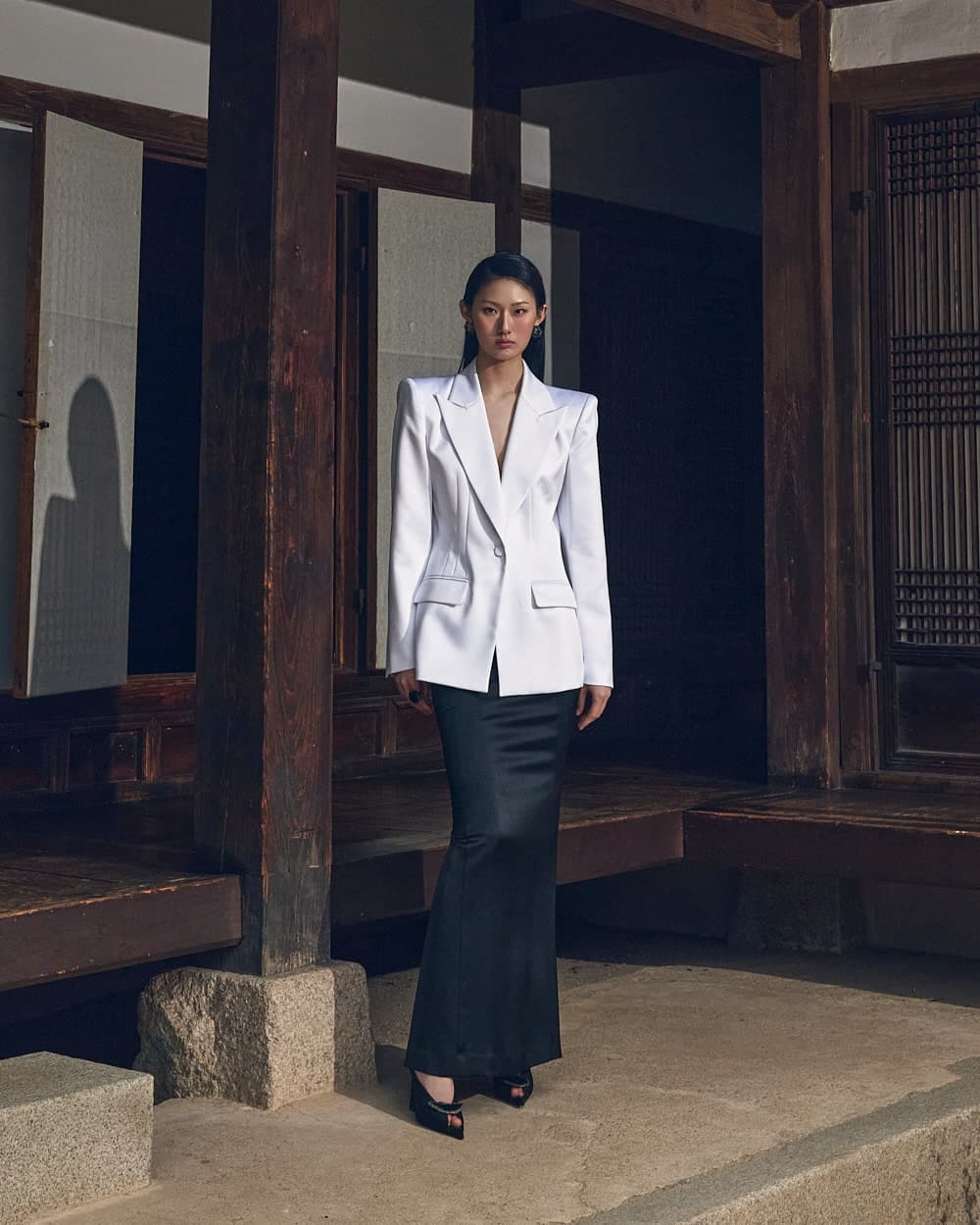 Veste tailleur en polyester — vue 11