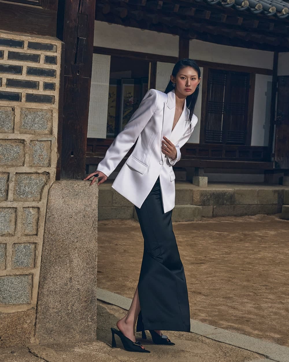 Veste tailleur en polyester — vue 5