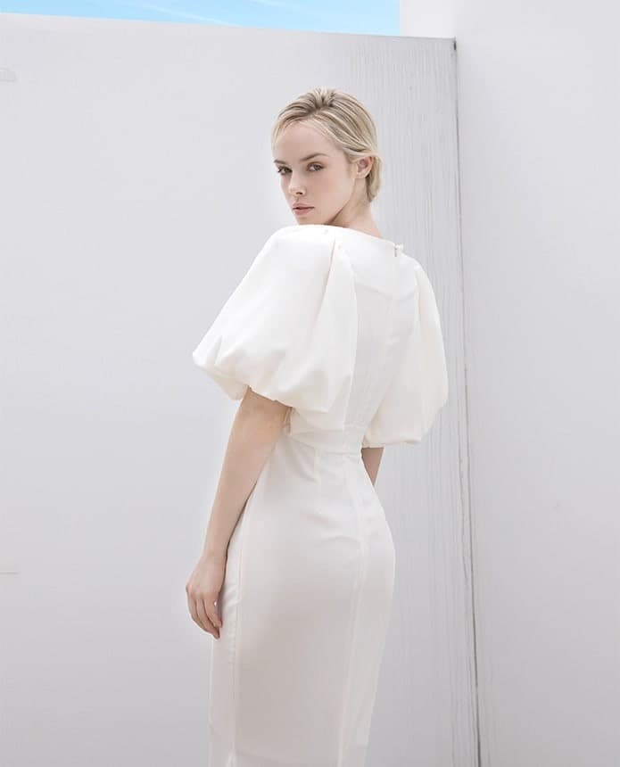 Polyester Dress — KSH02O2D013 — vue 4