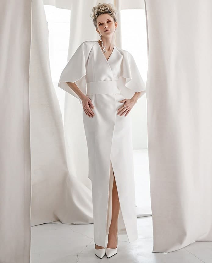 Polyester Dress — KSH12O2D028 — vue 3