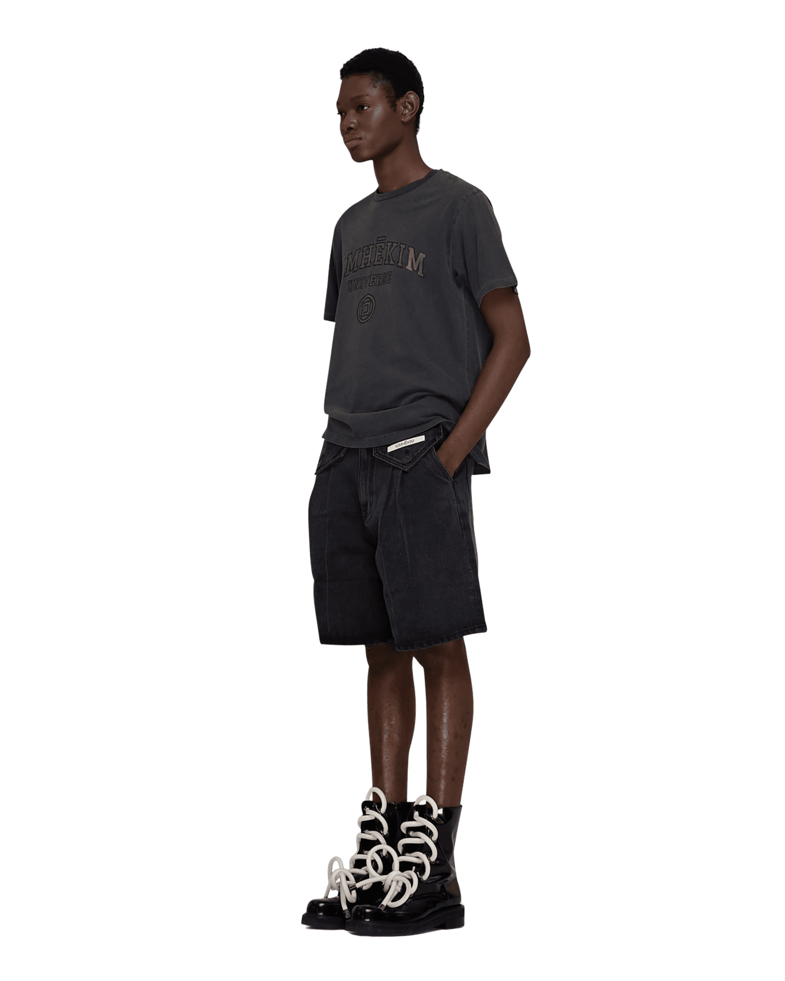 Upcycled Universe T-Shirt (Grey) — vue 2