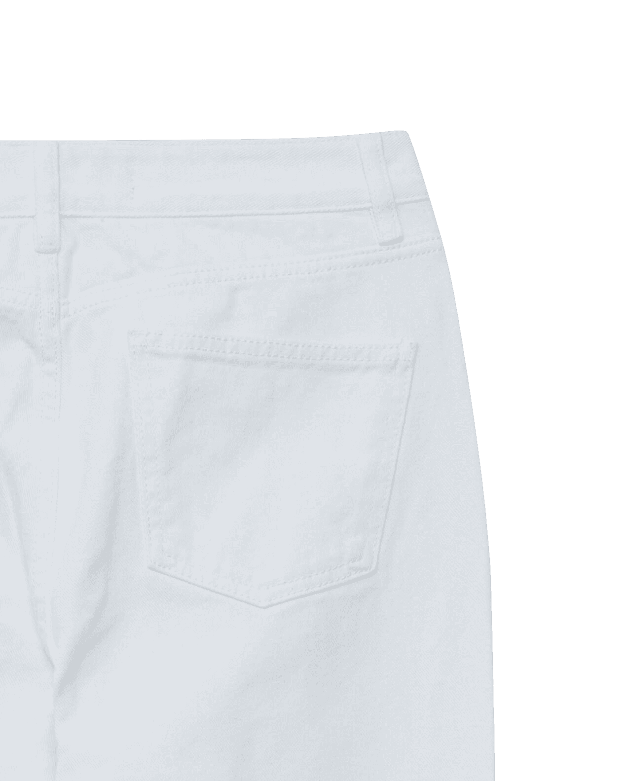 Flared Jean (White) — vue 10