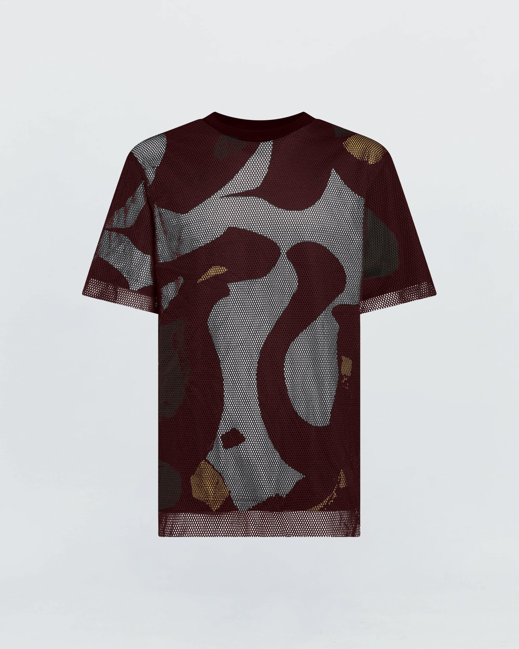 Printed Mesh T-Shirt — vue 1