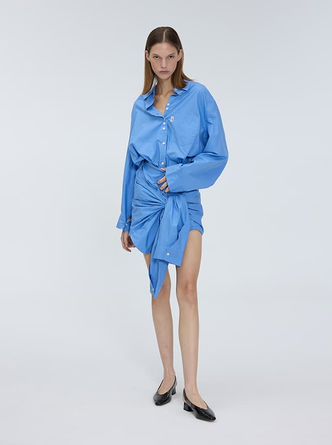 Multi Way Shirt Mini Skirt — vue 11