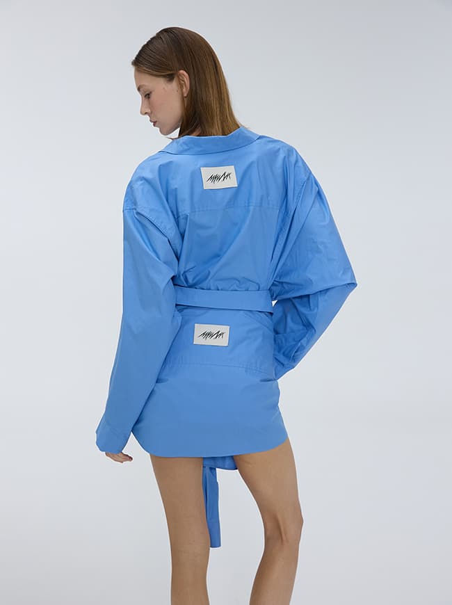 Multi Way Shirt Mini Skirt — vue 16