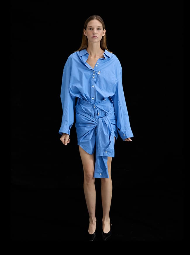 Multi Way Shirt Mini Skirt — vue 17