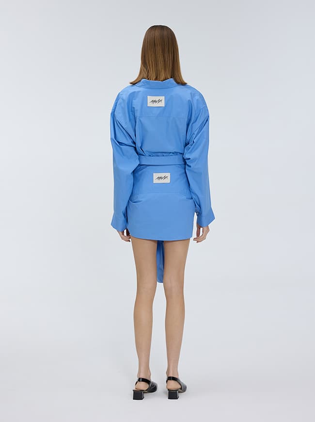 Multi Way Shirt Mini Skirt — vue 7