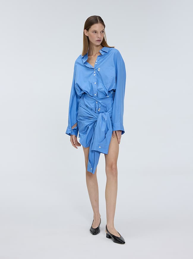 Multi Way Shirt Mini Skirt — vue 9