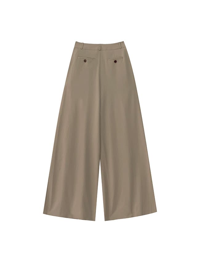 Wide Pin Tuck Slacks — vue 5
