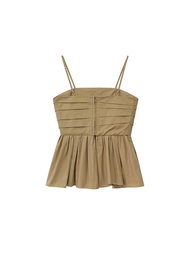 Strap Pleated Bustier — vue 4