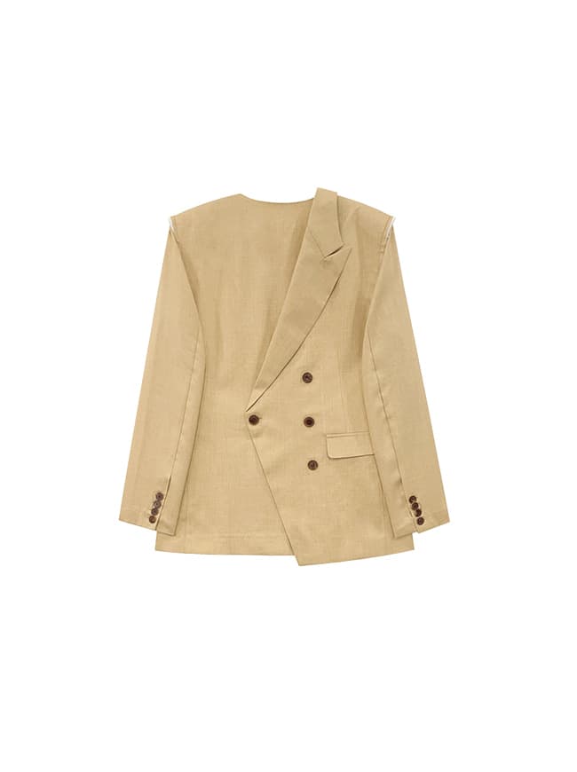 New Beige Origami Jacket — vue 2