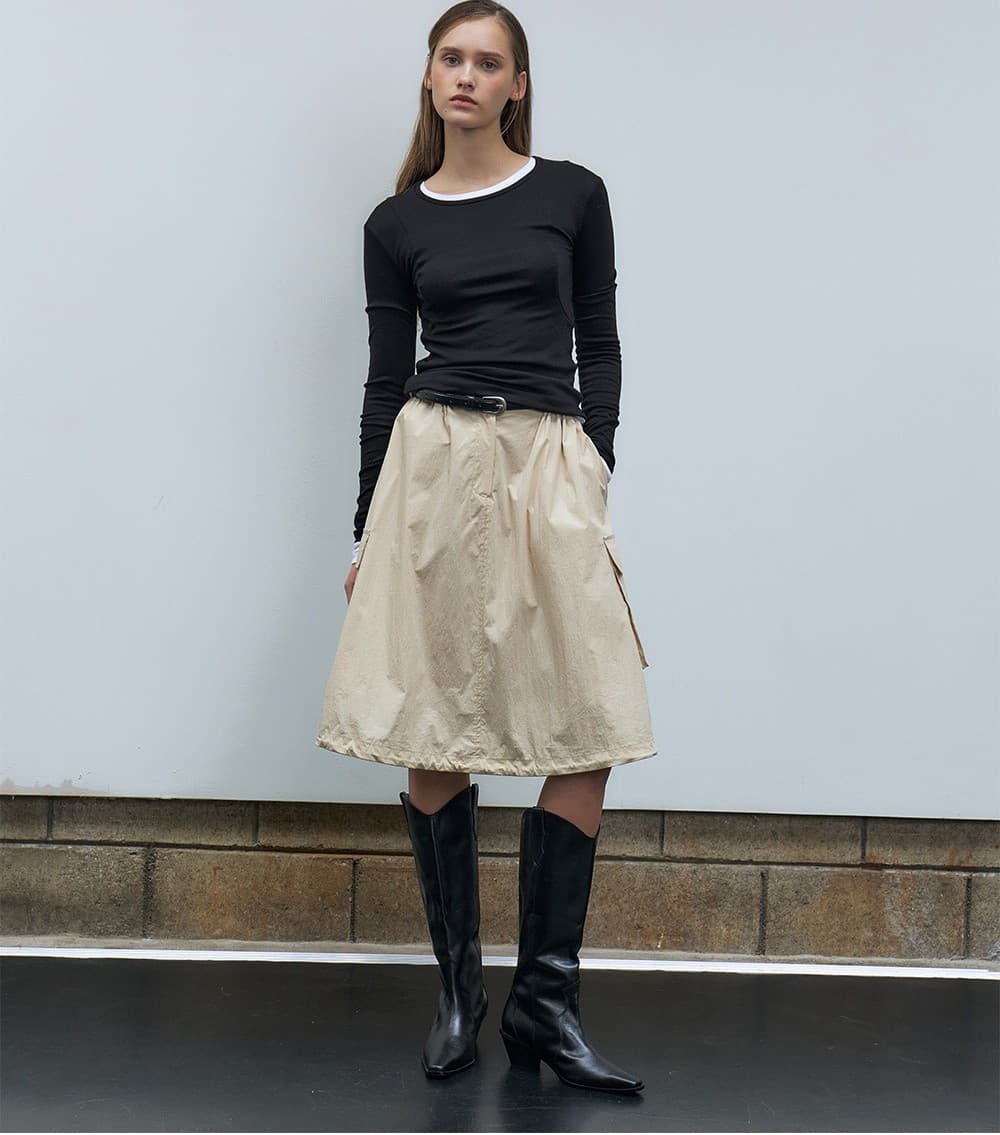 RTF ARMHOLE STITCH SLIM TOP_BLACK — vue 9