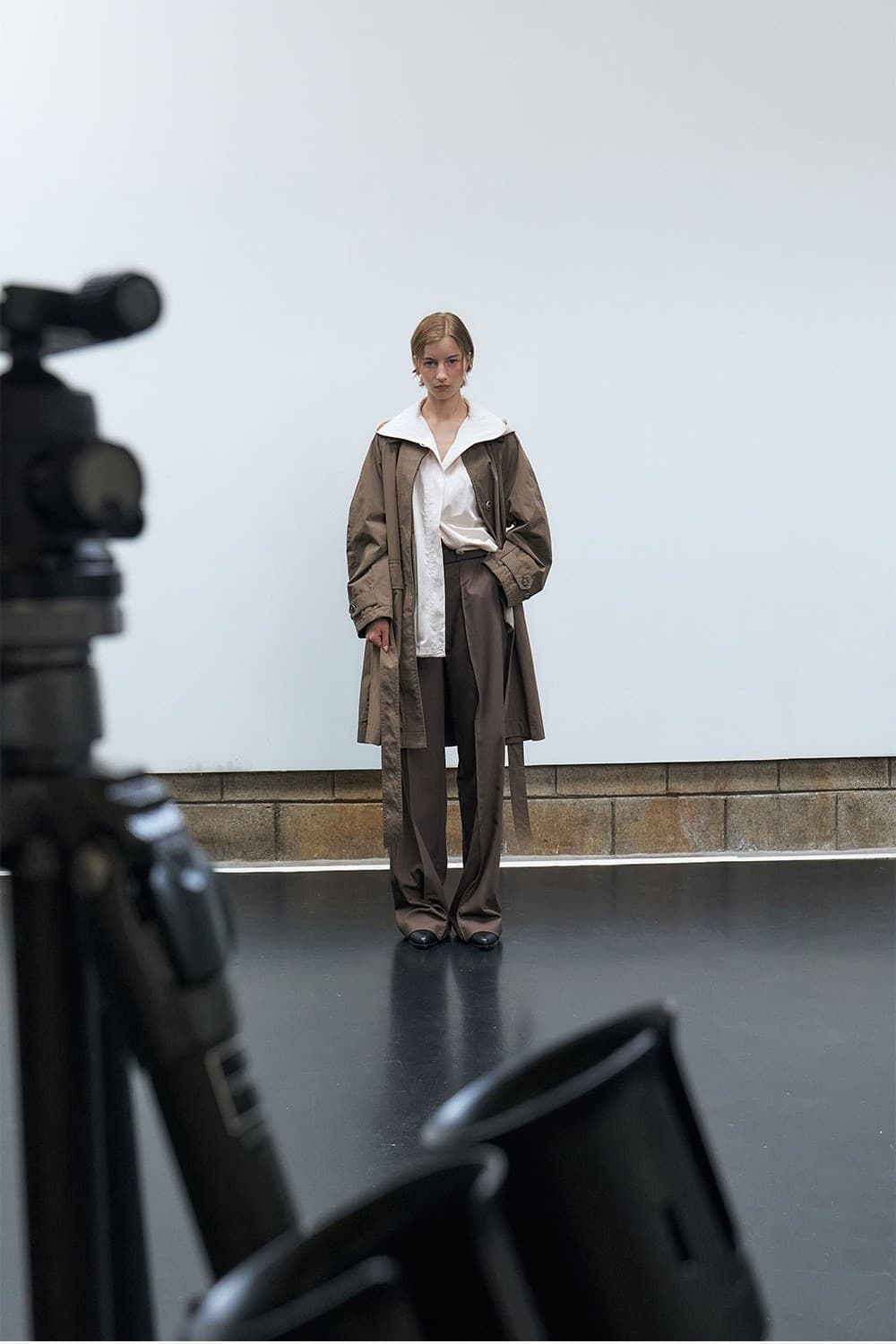 RTF SHAWL HOODED SHIRT_I-BEIGE — vue 5