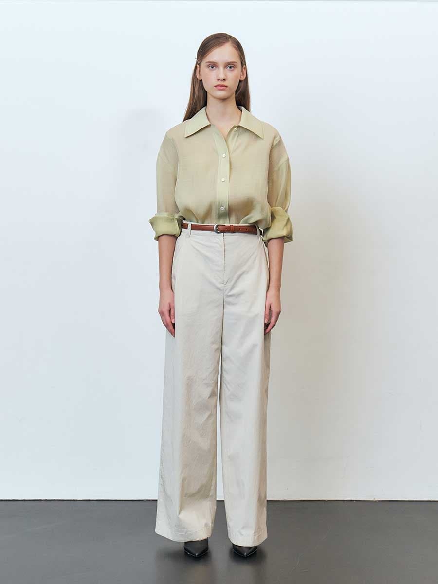 RTF ARMHOLE STITCH LOOSE FIT BLOUSE_MINT — vue 2