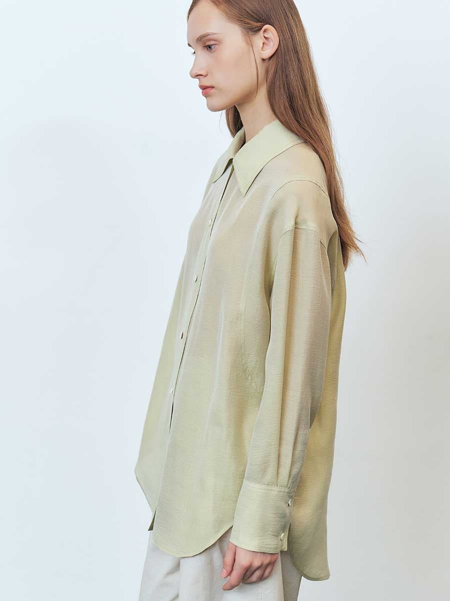 RTF ARMHOLE STITCH LOOSE FIT BLOUSE_MINT — vue 3