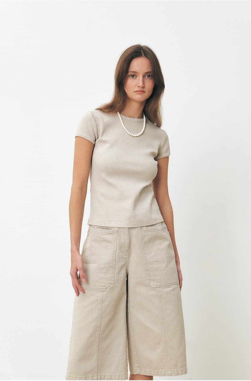 TFS RIVET WASHED SHORT PANTS_BEIGE — vue 6
