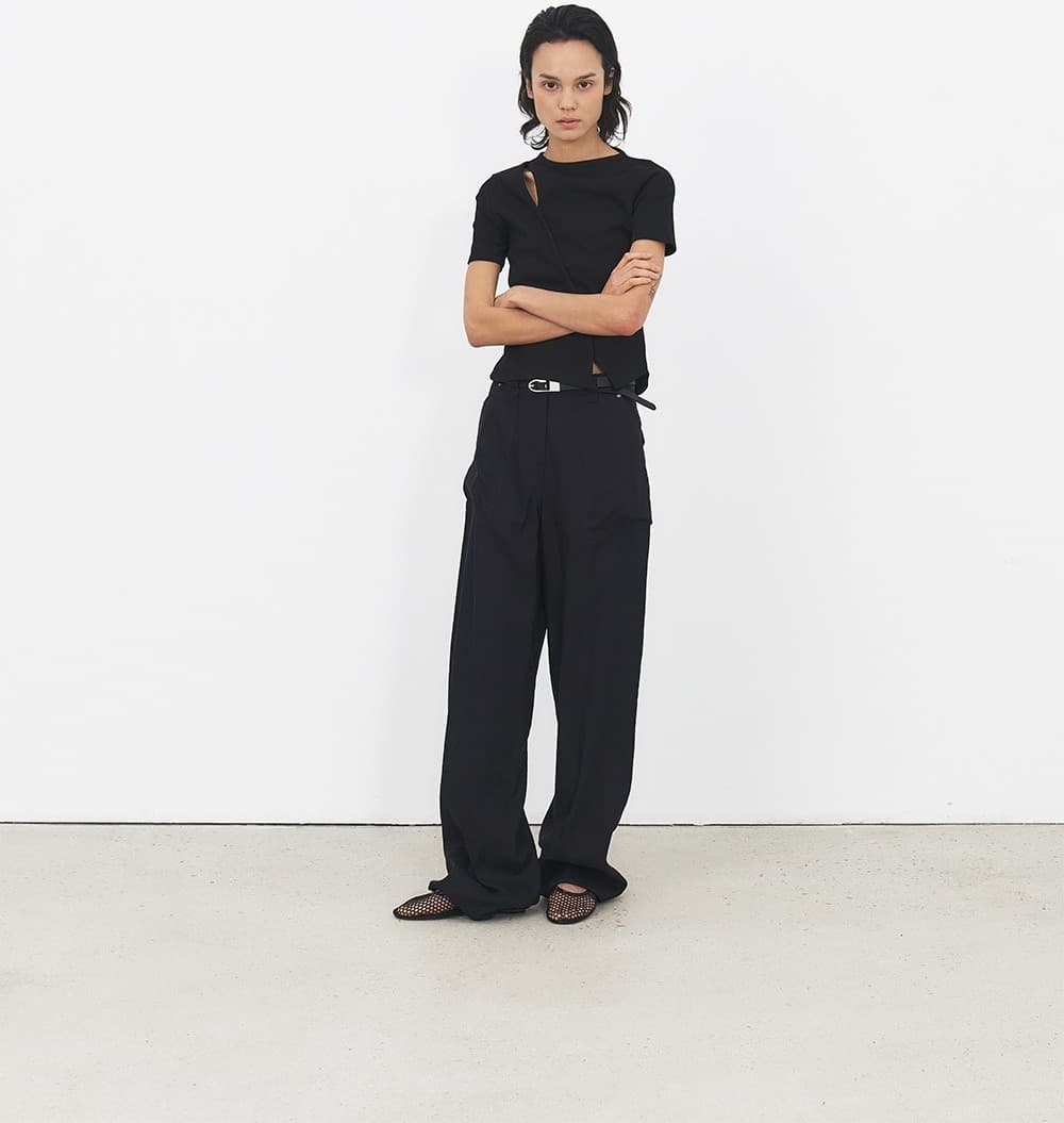 TFR RIVET LAYERED POCKET TROUSERS_D-NAVY — vue 6