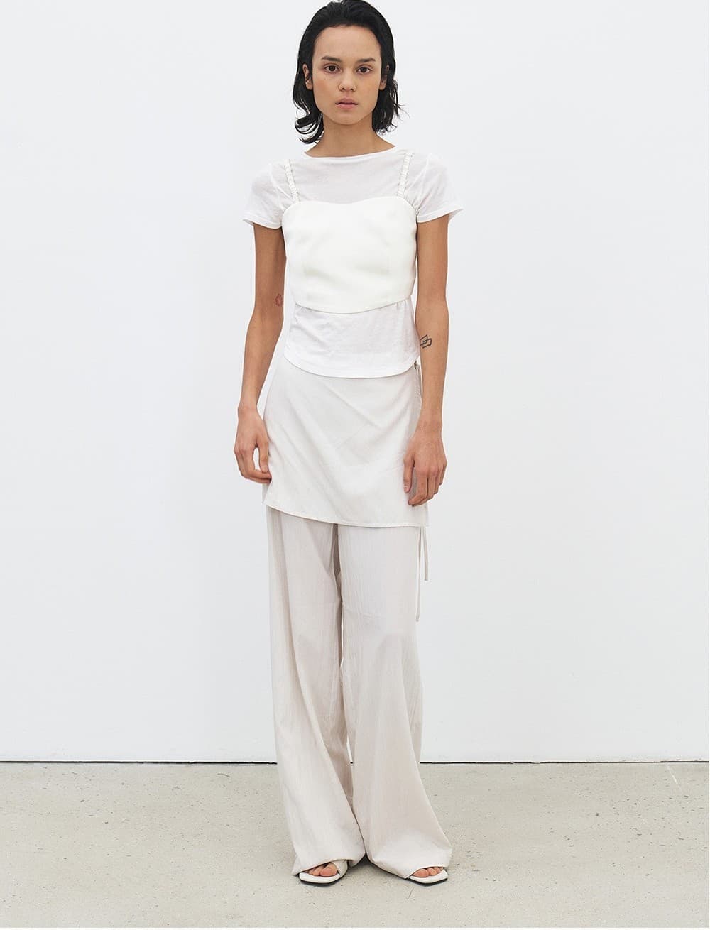 TFR SKIRT LAYERED PANTS_IVORY — vue 9