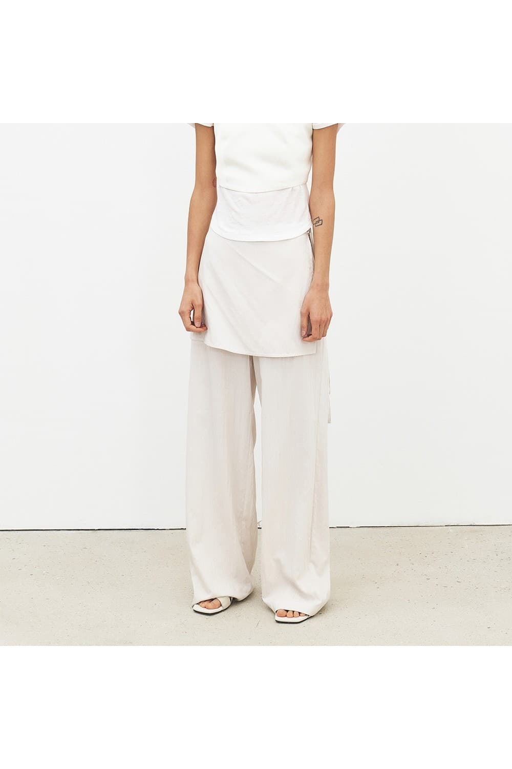 TFR SKIRT LAYERED PANTS_IVORY — vue 10