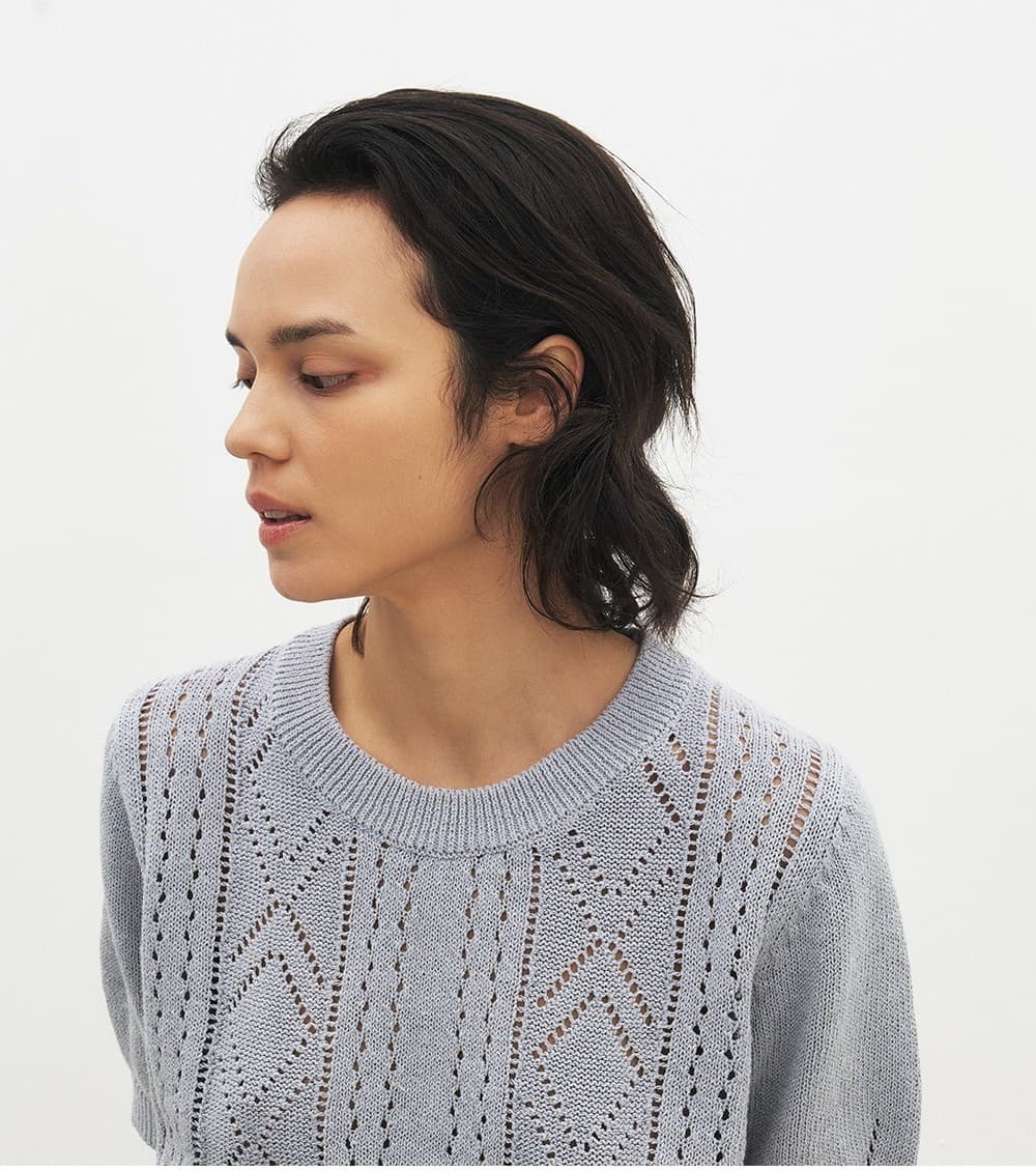 TFR SKASHI KNIT TOP_SKY — vue 9