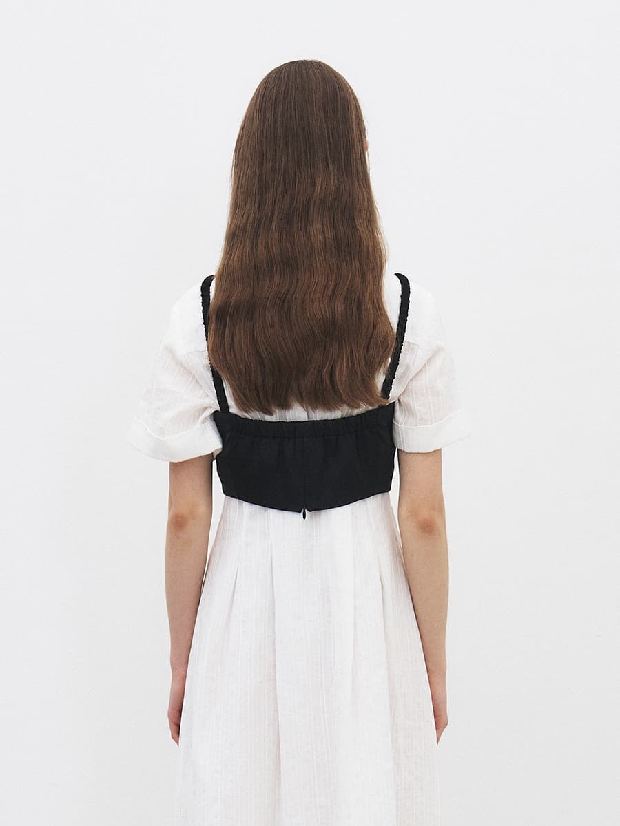 TFR BANDING BUSTIER_BLACK — vue 3