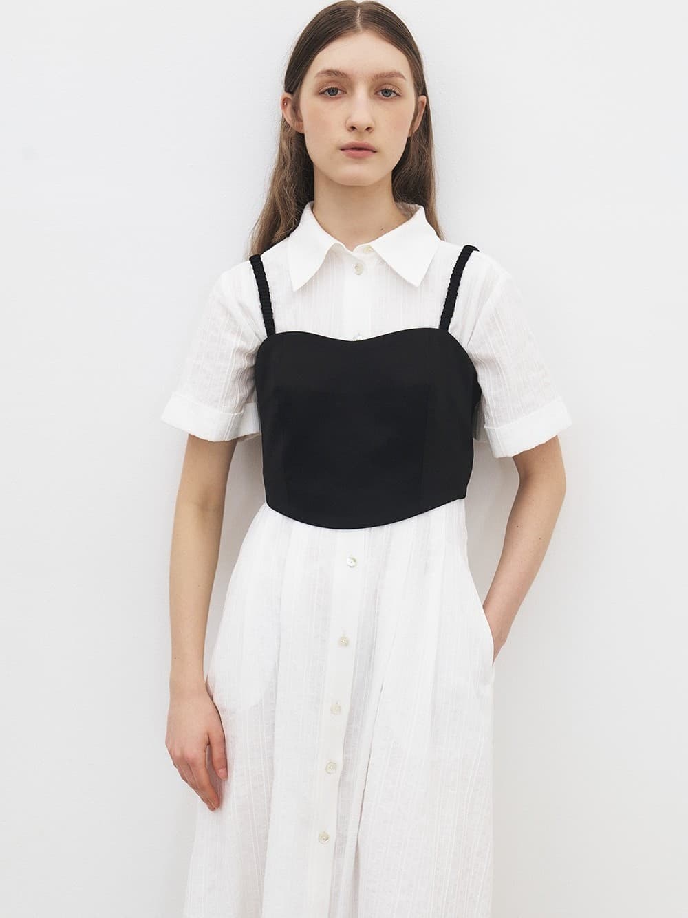 TFR BANDING BUSTIER_BLACK — vue 8