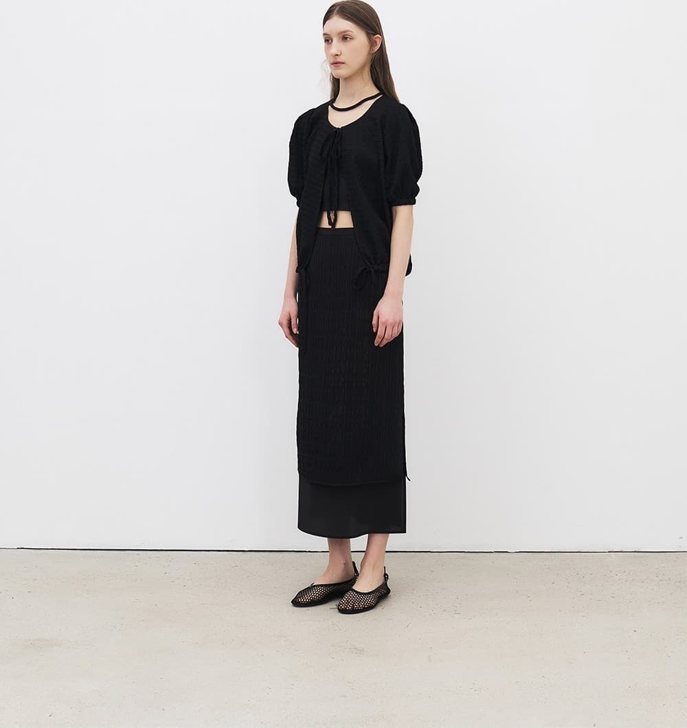 TFR VOLUME WRINKLE BLOUSE_BLACK — vue 10