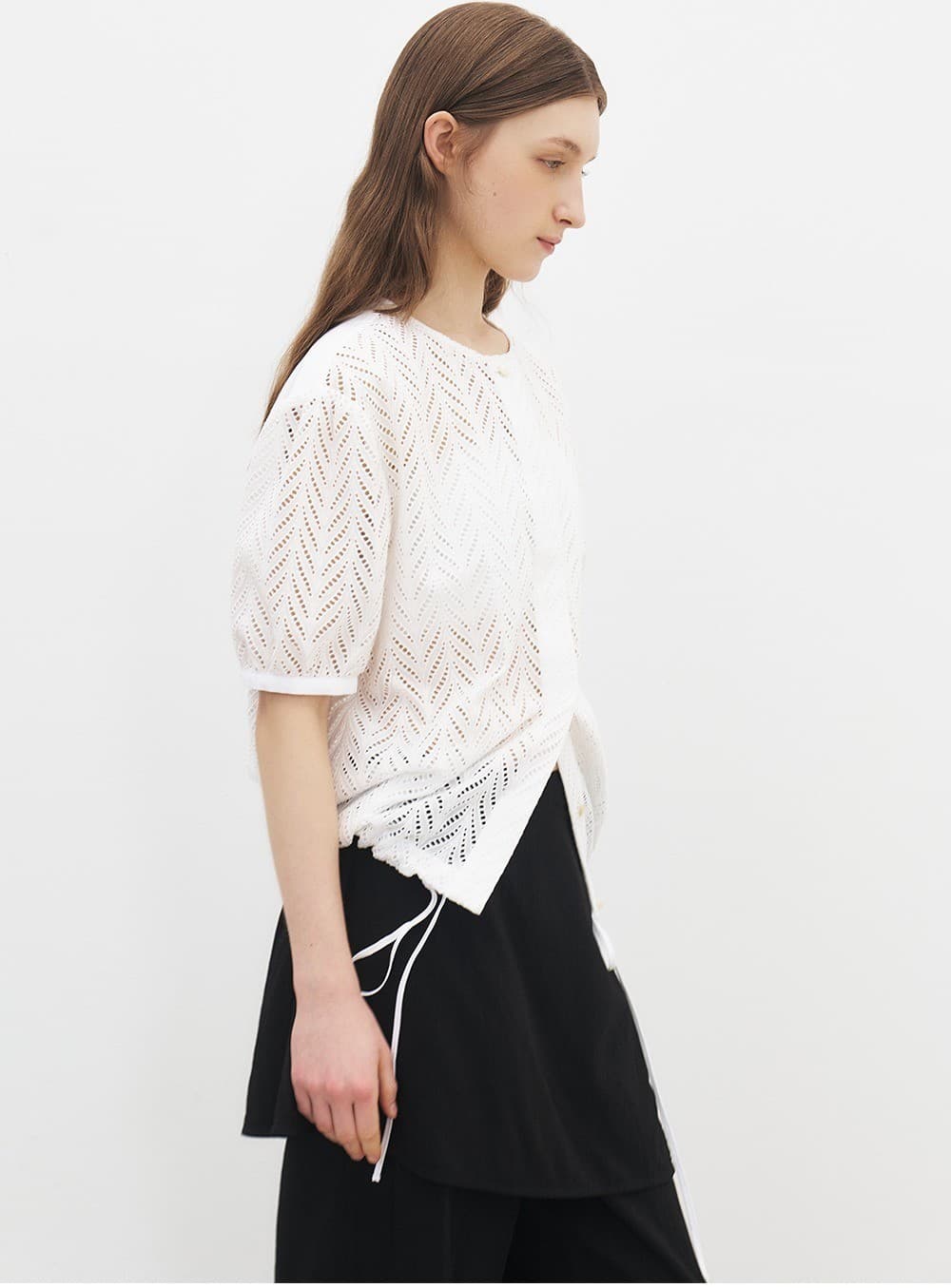 TFR LACE COTTON BLOUSE_WHITE — vue 6