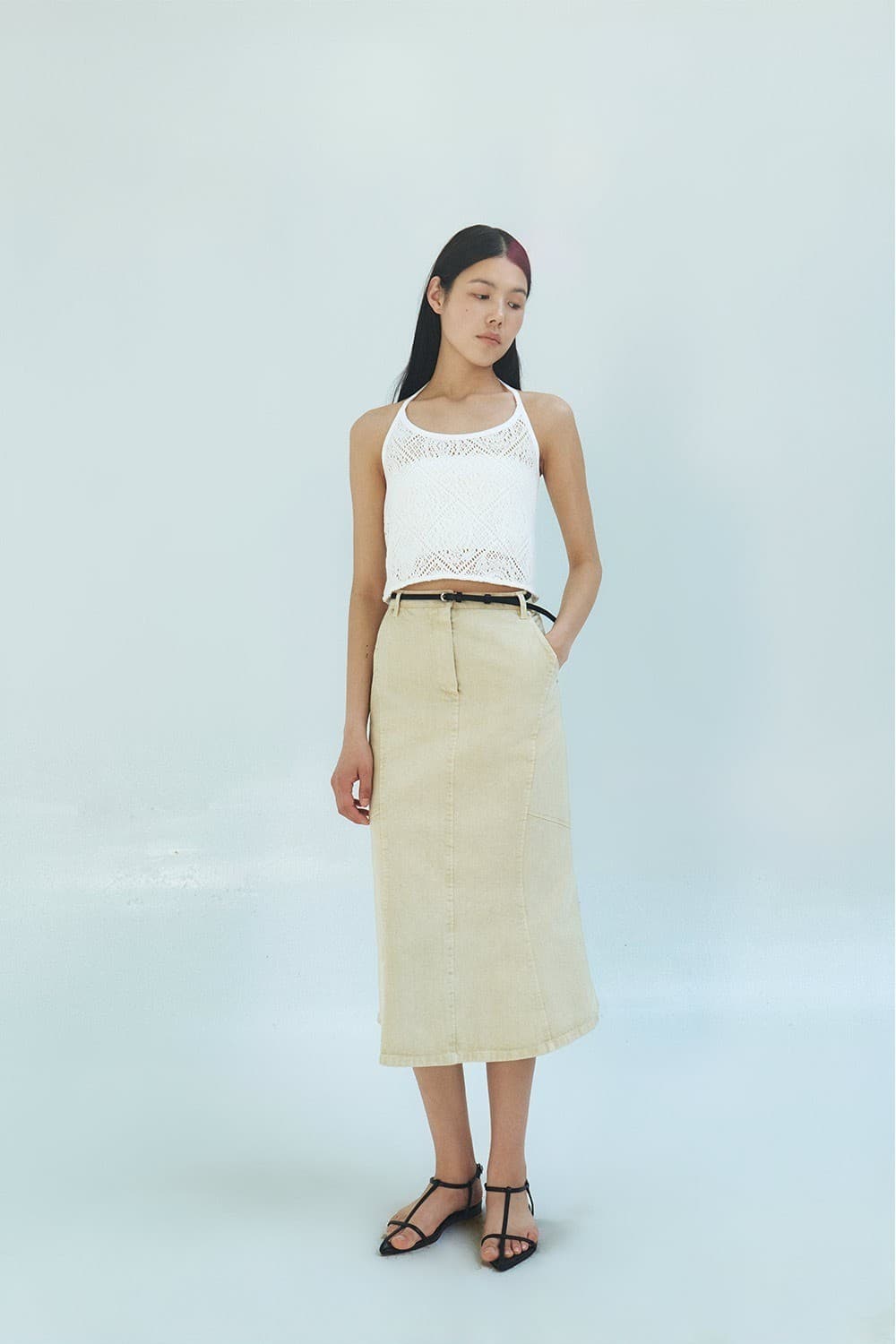 TFR DYING MERMAID SKIRT_BEIGE — vue 5