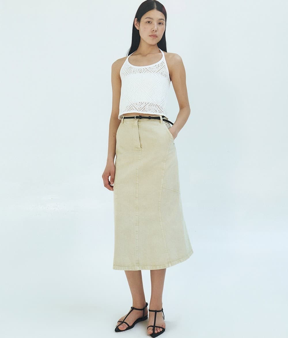 TFR DYING MERMAID SKIRT_BEIGE — vue 7