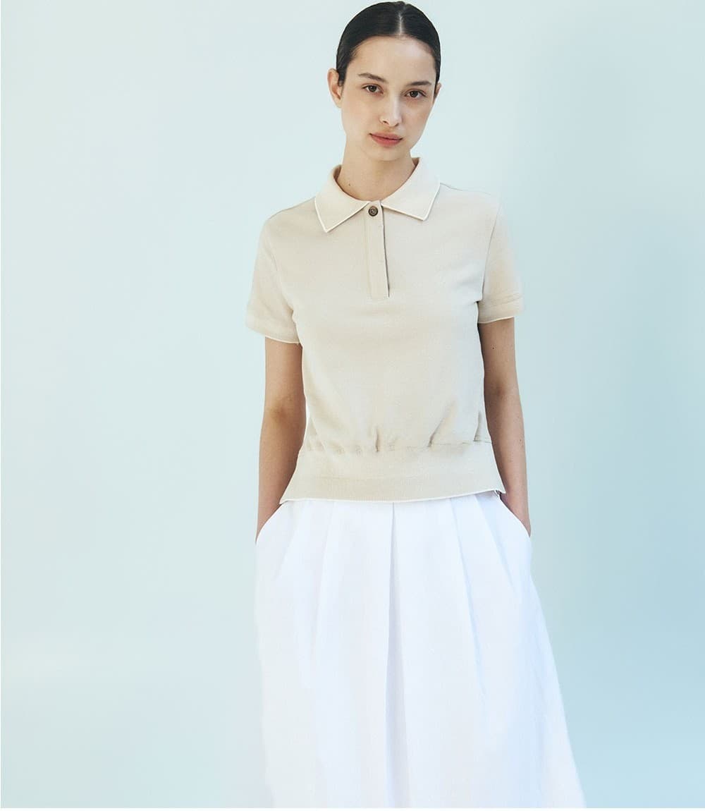 TFR COTTON PK COLLAR TOP_BEGIE — vue 6