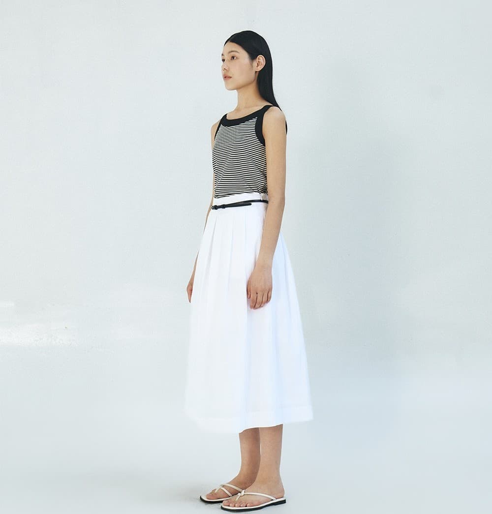 TFR STRIPE SLEEVELESS TOP_BLACK — vue 7