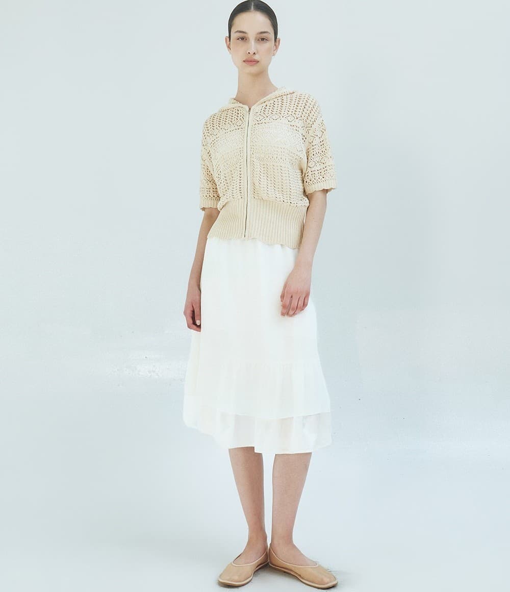 TFR CROCHET HOODED ZIP-UP KNIT TOP_BEIGE — vue 9