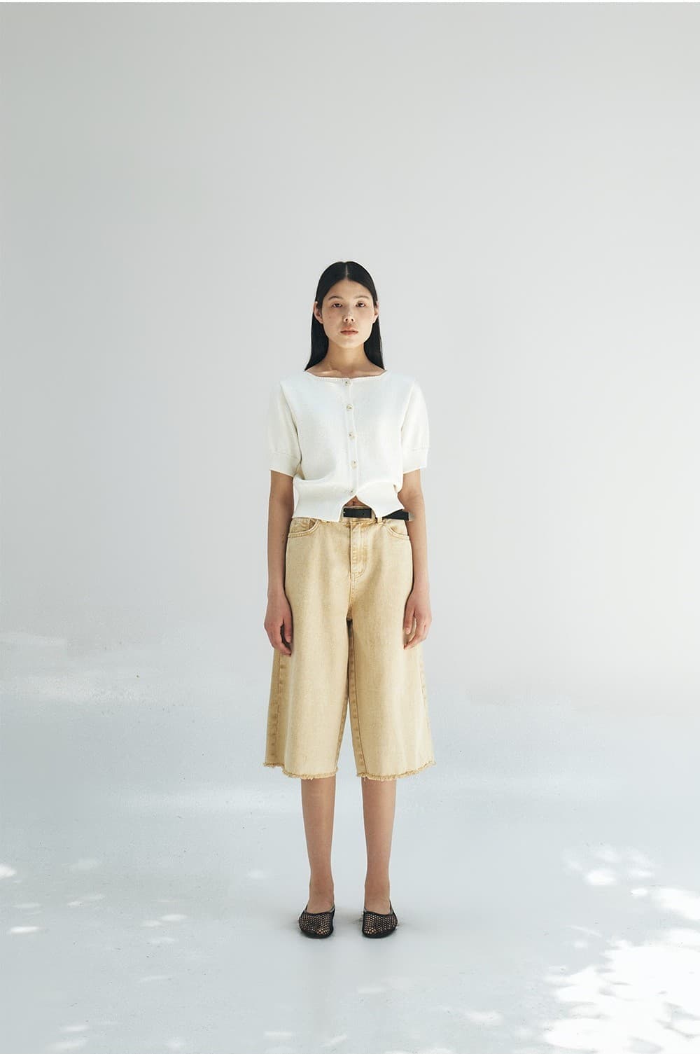 TFR BOAT NECK BUTTON KNIT CARDIGAN_IVORY — vue 6