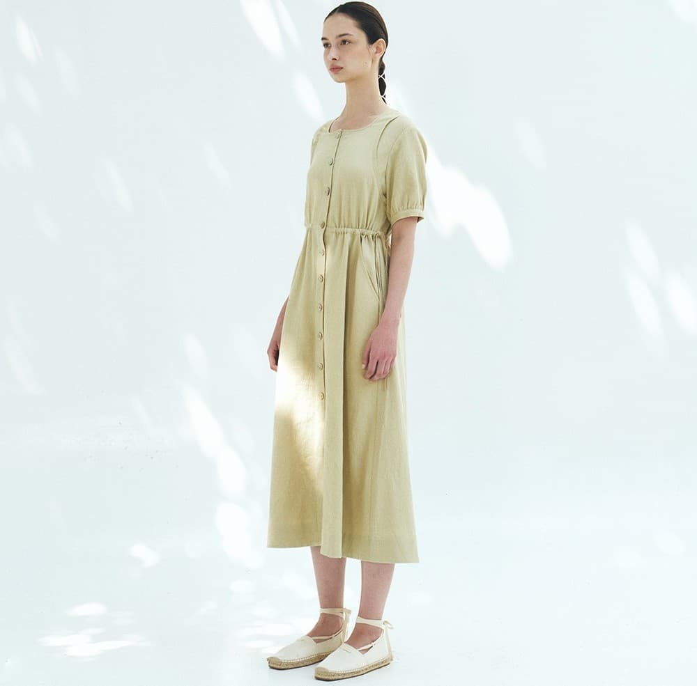 TFR ARMHOLE STITCH DRESS_MINT — vue 11