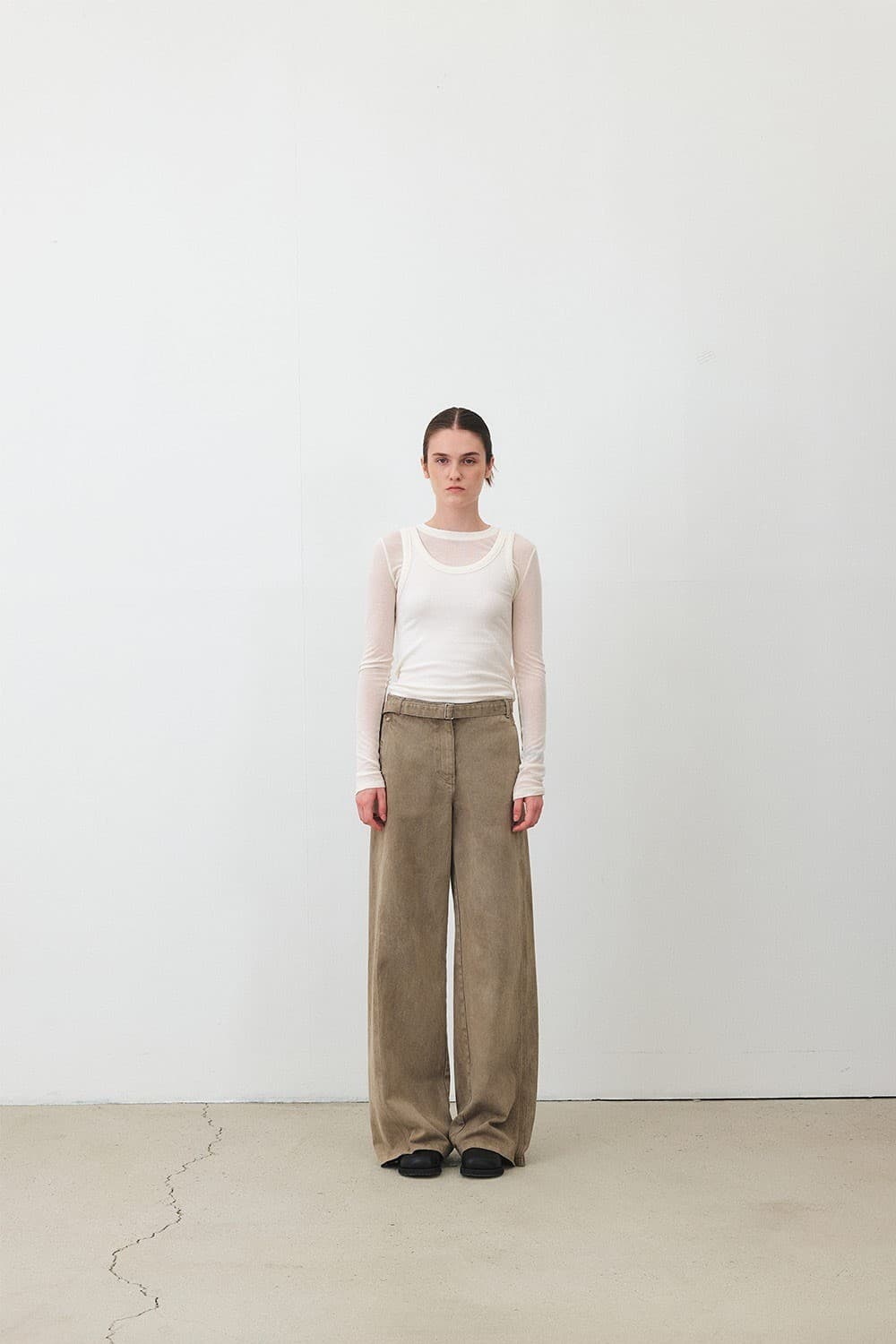 TFF RIVET DIVIDED DYEING DENIM_MOCHA — vue 4