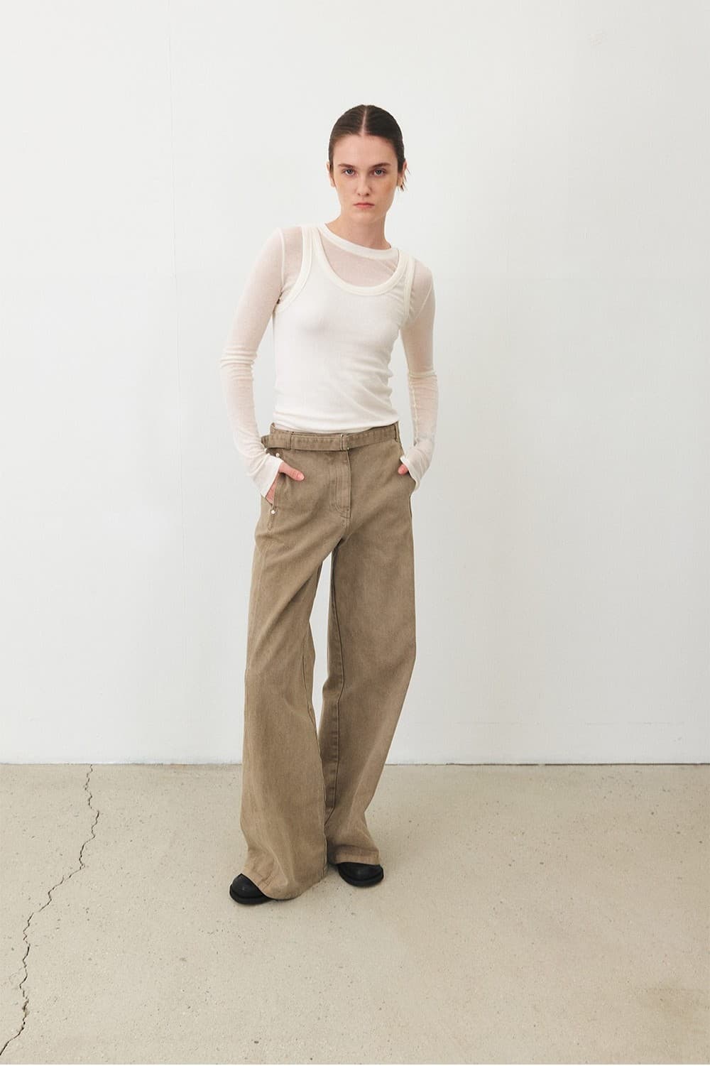 TFF RIVET DIVIDED DYEING DENIM_MOCHA — vue 7
