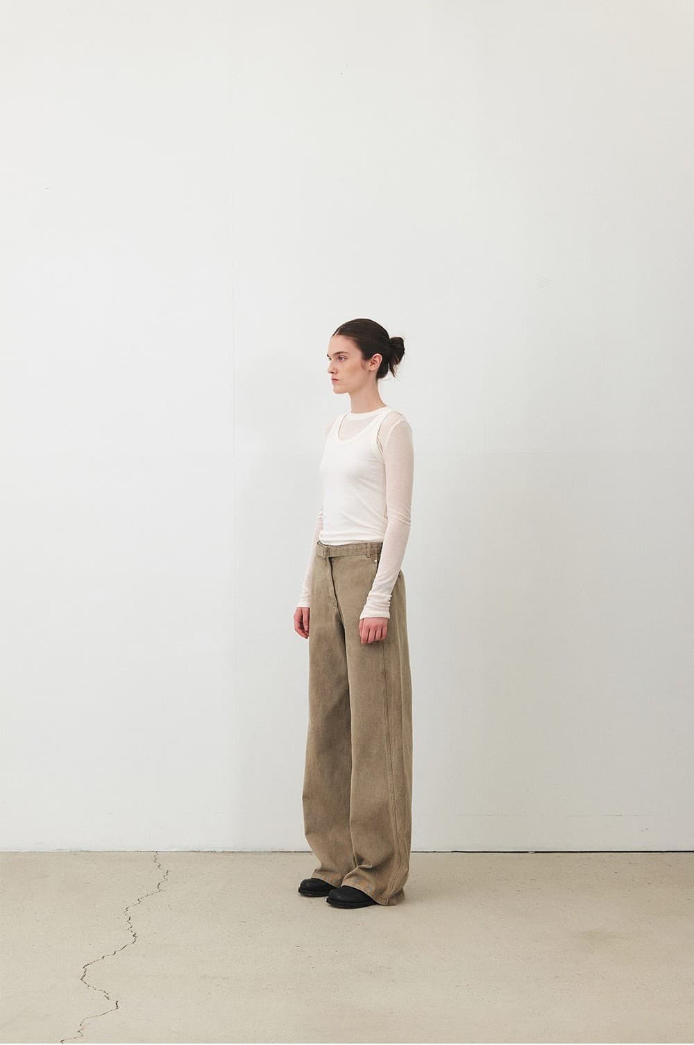 TFF RIVET DIVIDED DYEING DENIM_MOCHA — vue 8