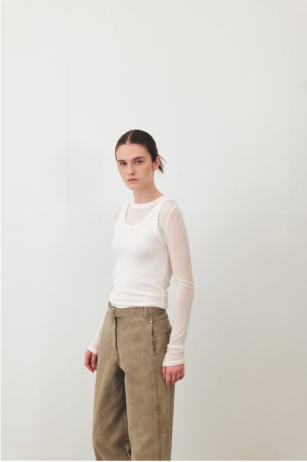 TFF RIVET DIVIDED DYEING DENIM_MOCHA — vue 9