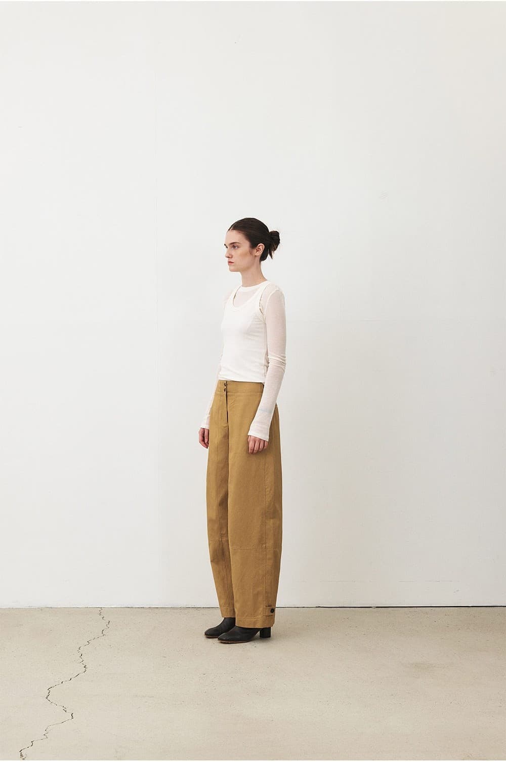TFF CURVE SEAM PANTS_ BRONZE — vue 8