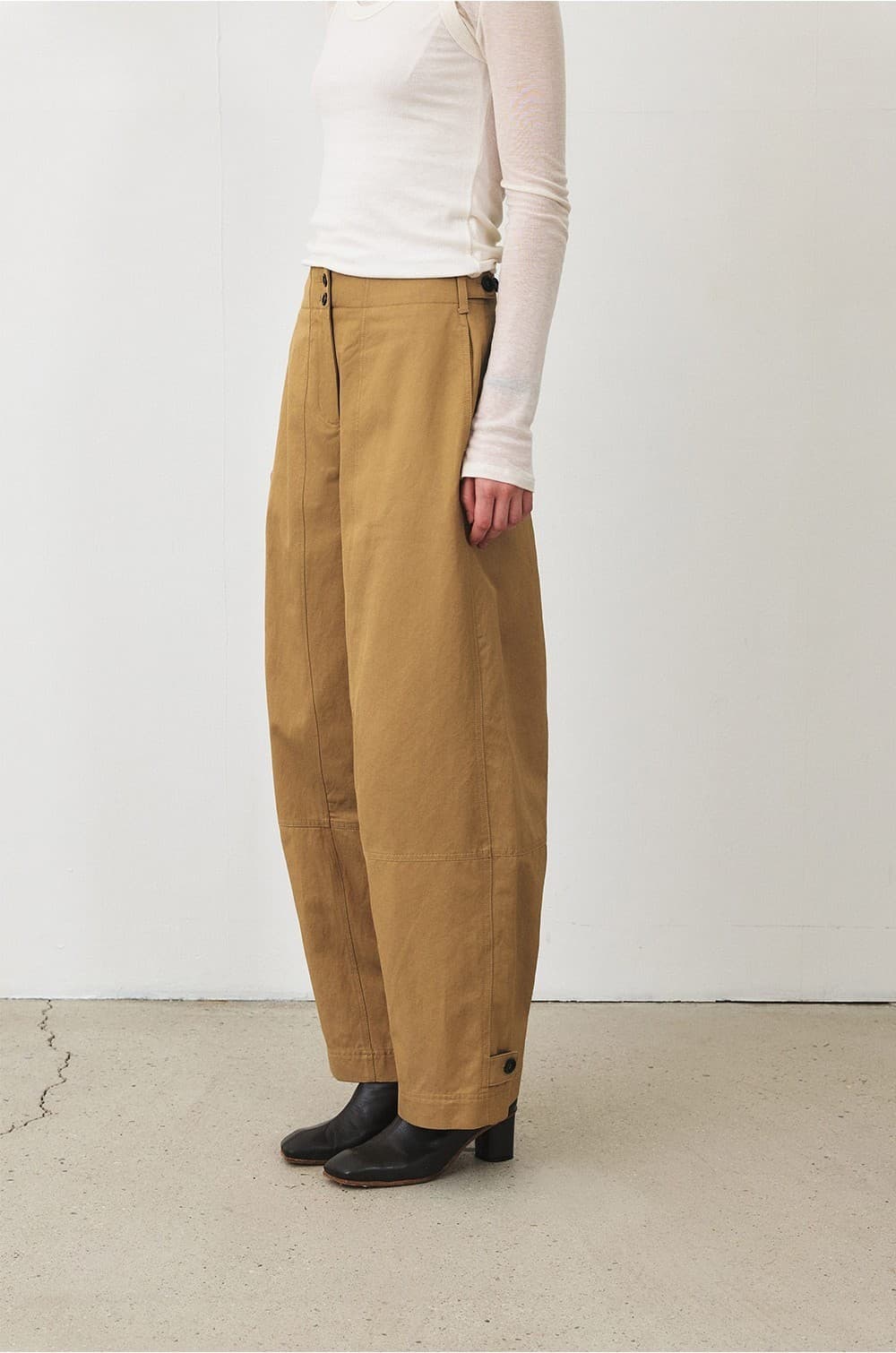TFF CURVE SEAM PANTS_ BRONZE — vue 9